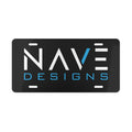 Nave Designs Black Aluminum License Plate