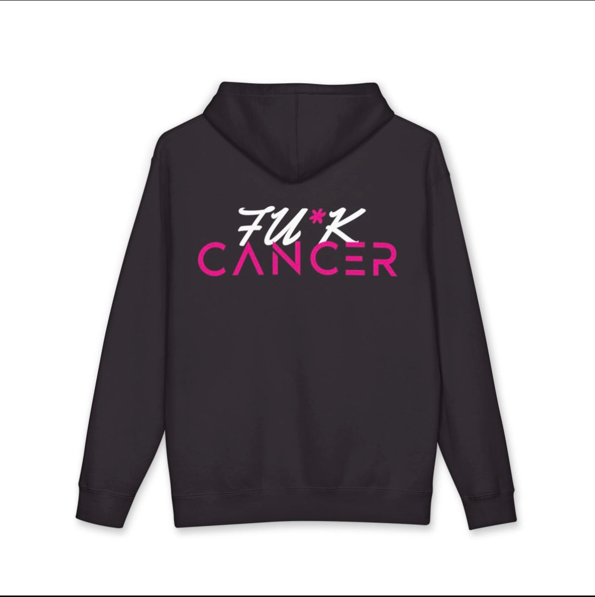 Fuck Cancer Hoodie — Bold Pink Ribbon Awareness Pullover